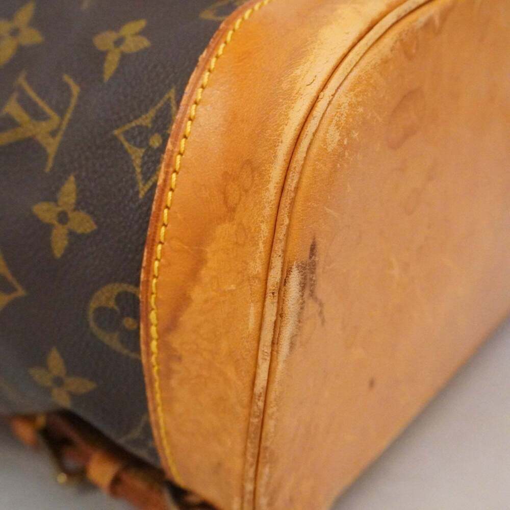 LOUIS VUITTON Authentic Brown Monogram Backpack - Picture 6 of 15